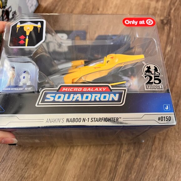 NEW Star Wars Micro Galaxy Squadron Boonta Eve/ Anakin's Naboo N-1 Starfighter - Picture 12 of 15